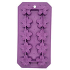 Flexible Thermoplastic 10-Cube Ice Cube Tray - Fun Flower Shapes 3 Pack