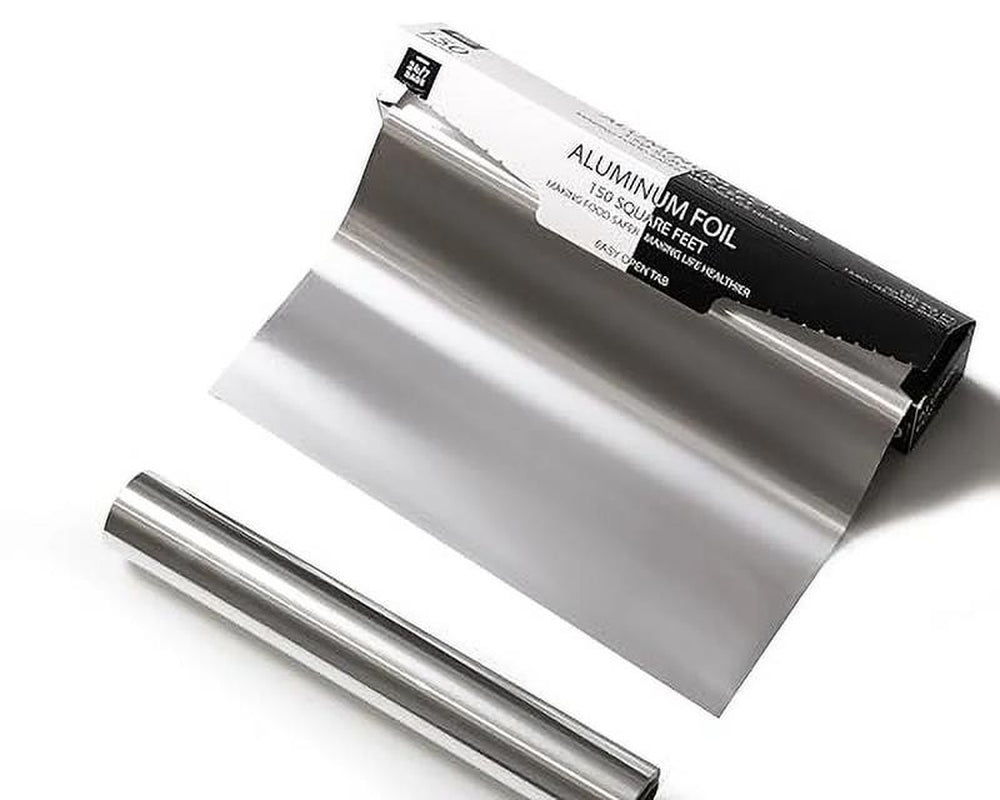 300 Sq. Ft Standard Aluminum Foil, Food Grade, Everyday Use, 2 Packs of 150 Sq F