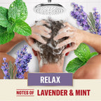Old Spice Relax 2 in 1 Shampoo Conditioner, All Hair Types, Lavender, 21.9 Fl Oz