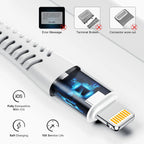 3Pack I Phone Charger Cord 10Ft Long Cable 10 Foot,High Fast/Data Sync 10 Feet Charging Cable Compatible with Iphone 14/13/12/11 Pro Max/Xs/Xr/8/7/6/5S/5/Se Ipad Case