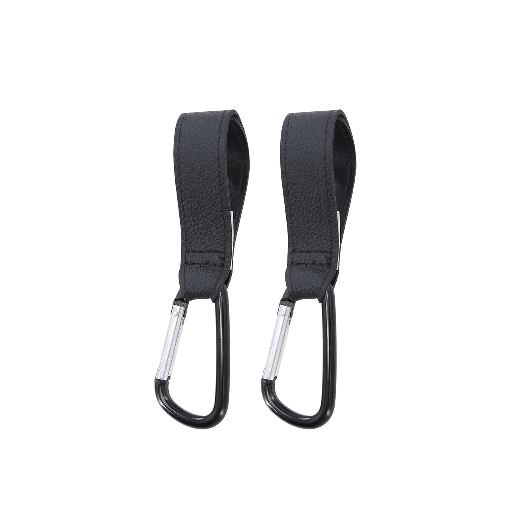 Parent'S Choice Universal Stroller Hooks Organizer Clips for Hanging Bags 2Pack Black