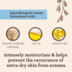 Baby Eczema Therapy Moisturizing Cream Body Lotion with Oatmeal, 5 Oz