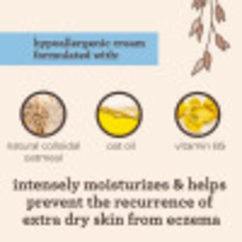 Baby Eczema Therapy Moisturizing Cream Body Lotion with Oatmeal, 5 Oz