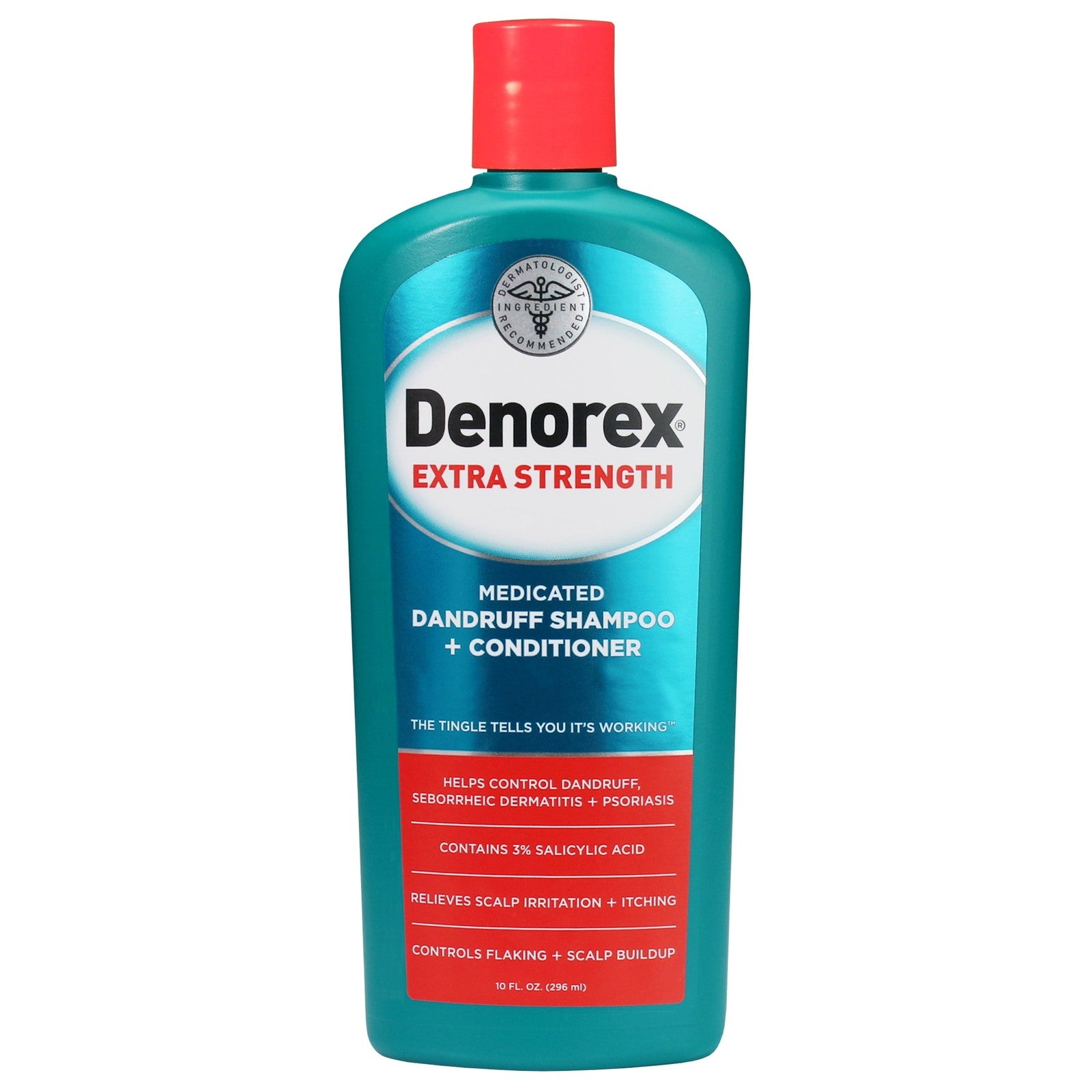 Extra Strength Medicated Dandruff Shampoo and Conditioner, 10 Fl Oz