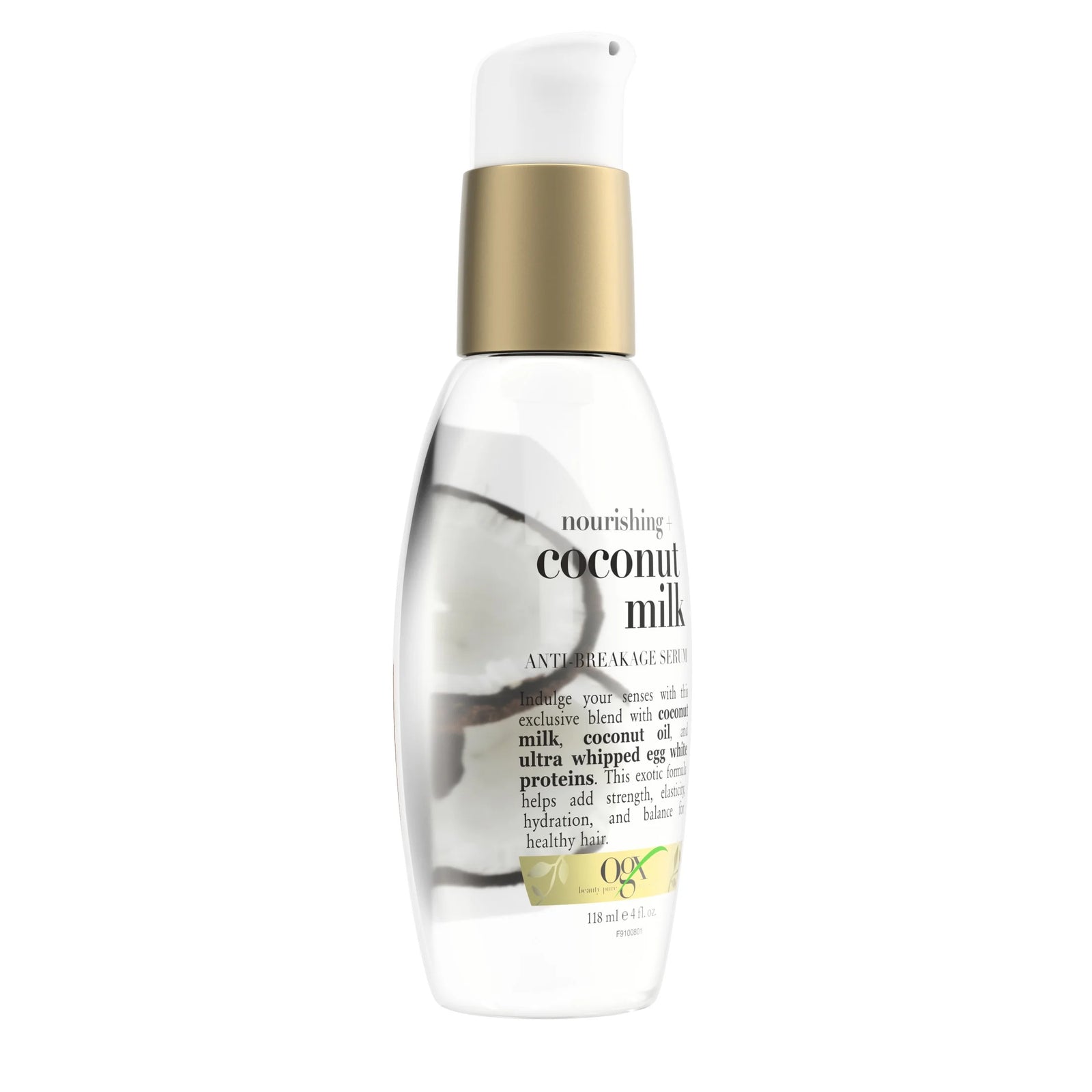 Coconut Milk Moisturizing Strength & Shine, Leave-In Treatment Hair Serum, 4 Fl