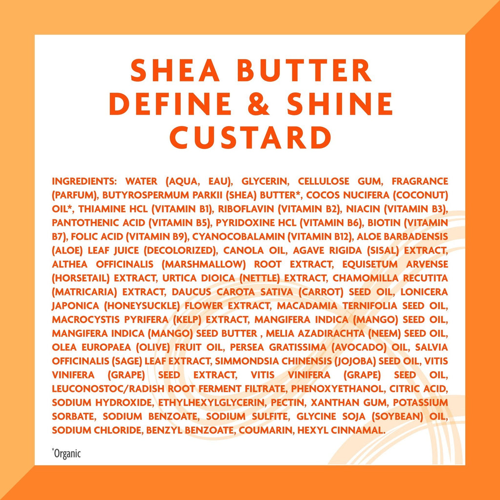 Define & Shine Custard with Shea Butter, 12 Fl Oz