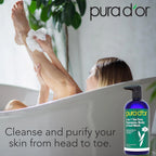 3-In-1 Tea Tree Shampoo, Body & Foot Wash, Shampoo - Total Body Care, 16 Fl Oz