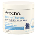 Aveeno Eczema Therapy Nighttime Itch Relief Balm, Fragrance-Free Eczema Cream, 11 Oz