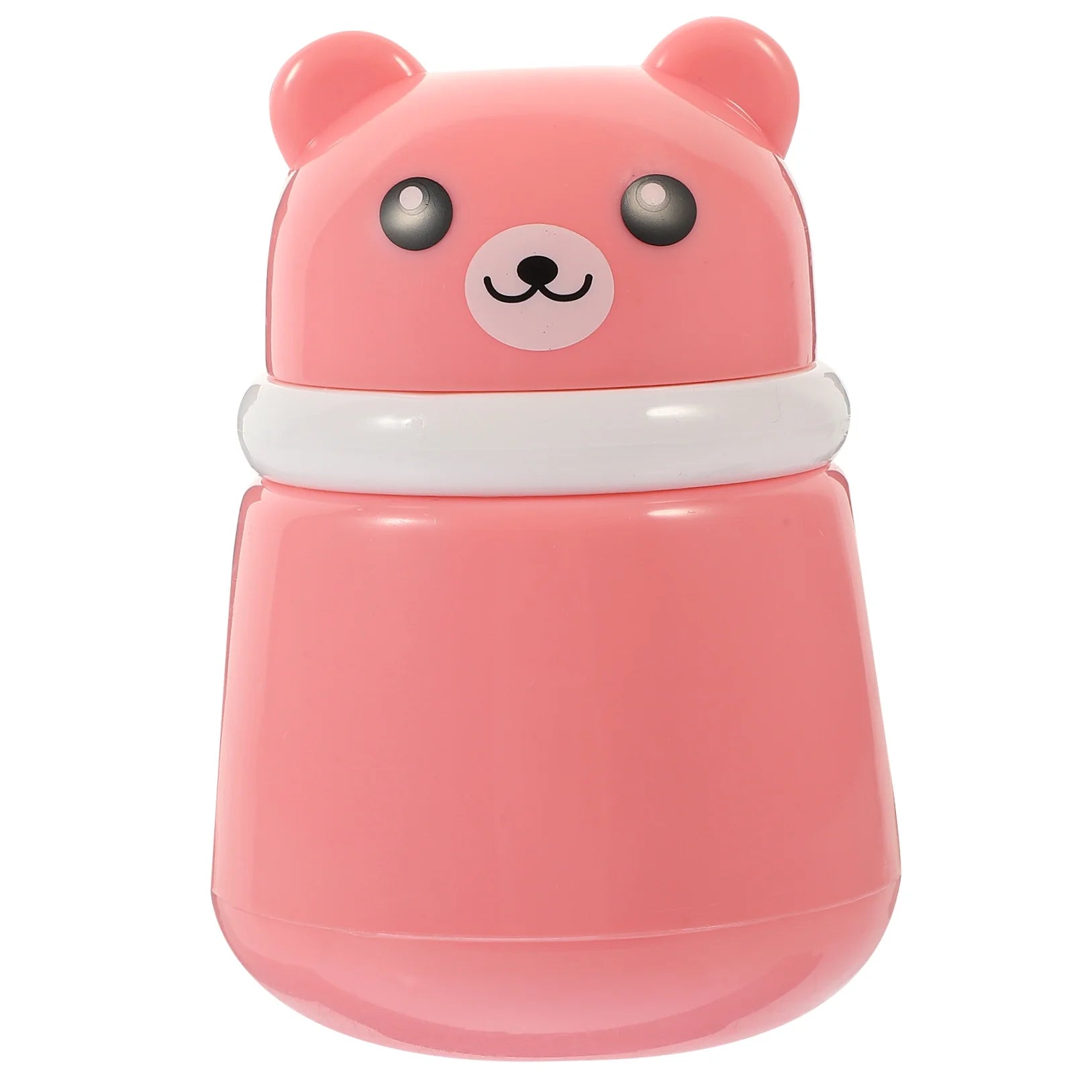 Baby Powder Bottle Cute Bear Powder Puff Box Fun Powder Puff Container