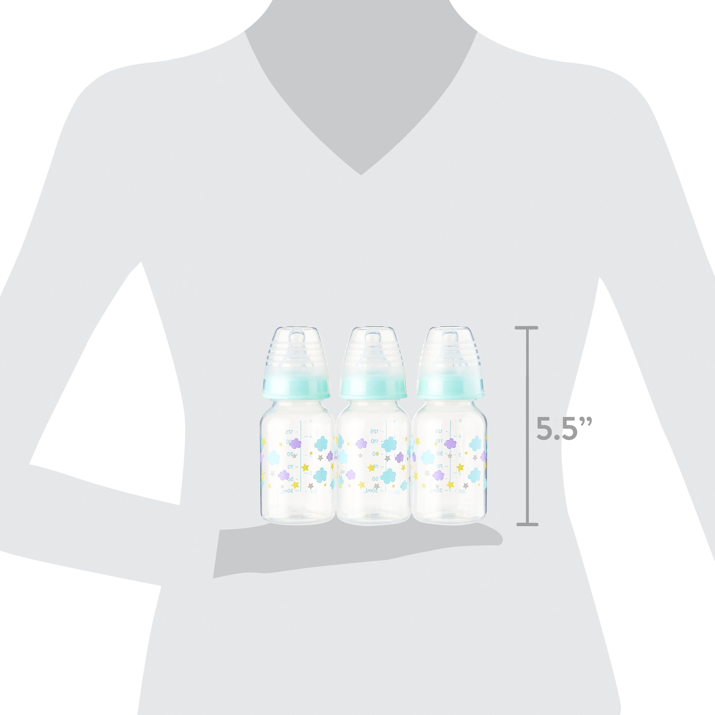Parent'S Choice 3-Pack Bottles 5 Oz