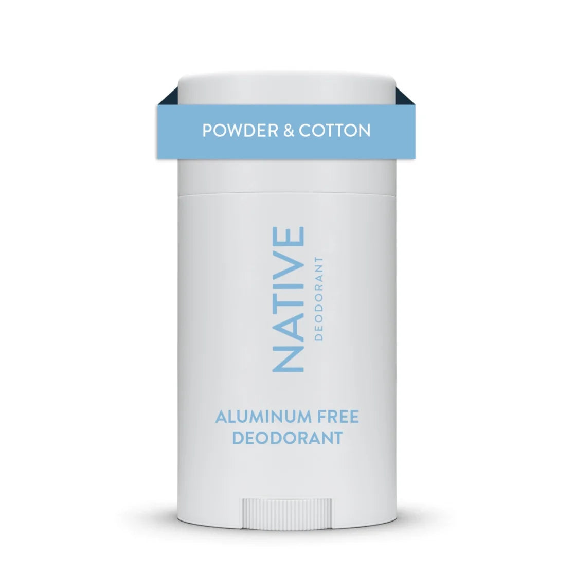 Native Deodorant, Aluminum Free, Powder & Cotton, for Women and Men, 2.65 Oz