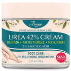 42% Urea Cream with 2% Salicylic Acid, Nourishing Foot Cream with Tea Tree and A