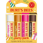 Burt'S Bees 100% Natural Origin Moisturizing Lip Balm, Birthday Cake, 4 Tubes