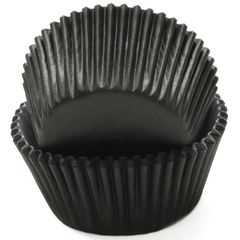 Classic Cupcake Liners, 50 Count, Black