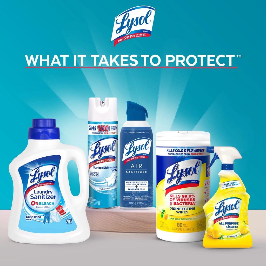Lysol® All-Purpose Cleaner, Sanitizing and Disinfecting Spray, to Clean and Deodorize, Coconut & Sea Minerals Scent, 32Oz