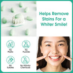 150 Spearmint Tablets , Fluoride Free & Eco Friendly, Travel Mouthwash Tablets, Chewable Toothpaste Tablet 2Pack