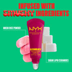 NYX Professional Makeup Smushy Matte Lip Balm, Silly Sippin', Deep Purple, 0.27 Fl Oz