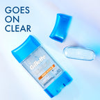 Antiperspirant Deodorant for Men, Clear Gel, Sport Active, Twin Pack, 3.8 Oz