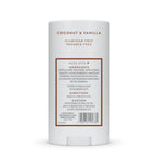 Native Deodorant, Aluminum Free, Coconut & Vanilla, Deodorant for Women and Men, 2.65 Oz