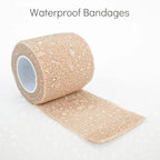 (2 Pack) 12 Pack Adhesive Bandages, Athletic Tape 2 Inches X 5 Yards, Sports Ta