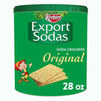(3 Pack) Export Sodas Original Soda Crackers, Soup Crackers, 28 Oz