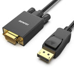 Displayport to VGA 6 Feet Cable, Uni-Directiona