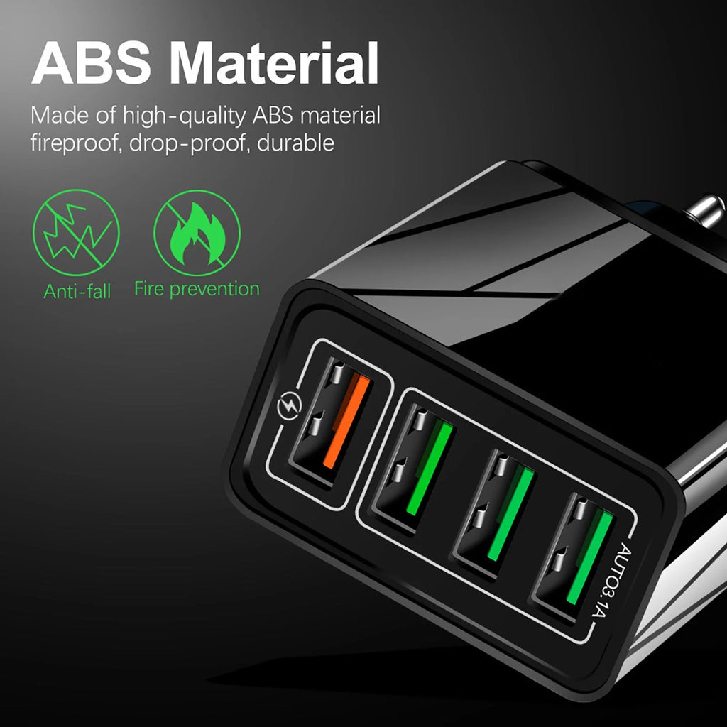 Phone Charger Charge Charge Your Phone 4X Faster Cell Phone Charger Ultra Fast Charging Works for All Smartphones