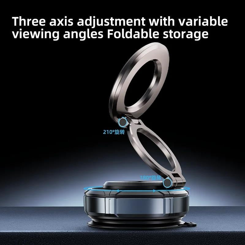 Car Phone Holder for Magsafe 78+LBS Strongest Suction & 2400Gf Strongest Magneti