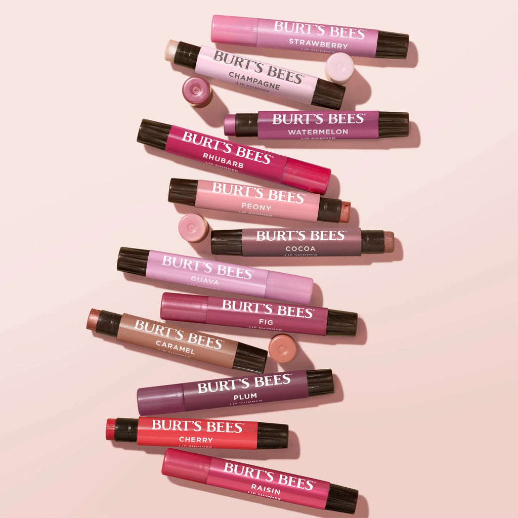 Burts Bees Lip Shimmer Peony; 1 Tube, 0.09 Oz.