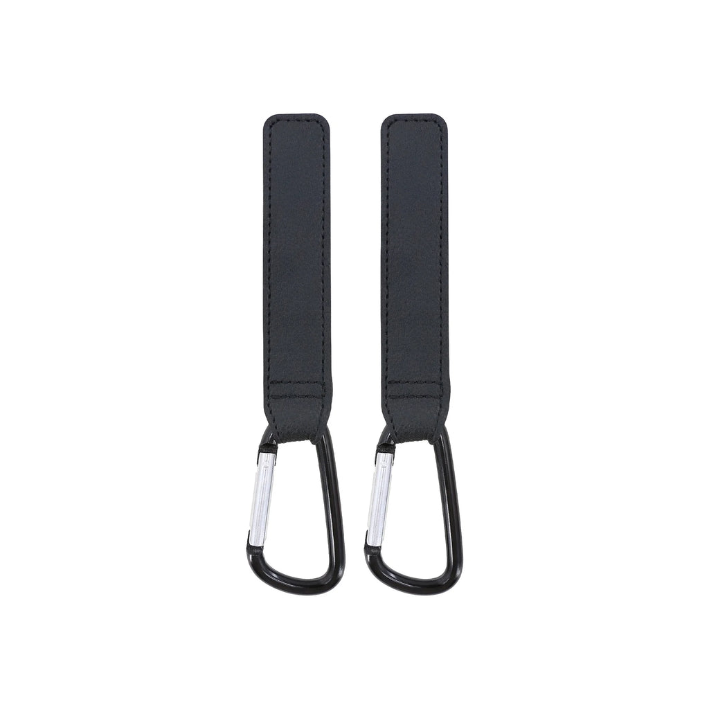 Parent'S Choice Universal Stroller Hooks Organizer Clips for Hanging Bags 2Pack Black