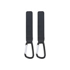 Parent'S Choice Universal Stroller Hooks Organizer Clips for Hanging Bags 2Pack Black