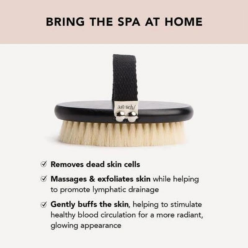 Exfoliating Soft Bristle Dry Brush - 1 Piece