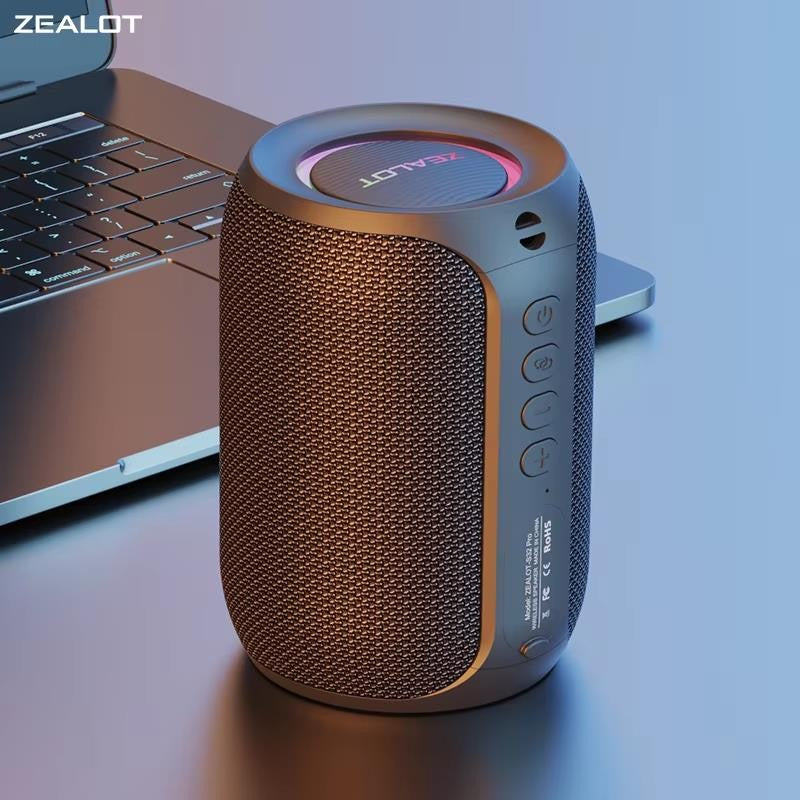 -S32Pro Powerful Bluetooth Speaker, Bass Wireless, LED Light, Outdoor Speakers,