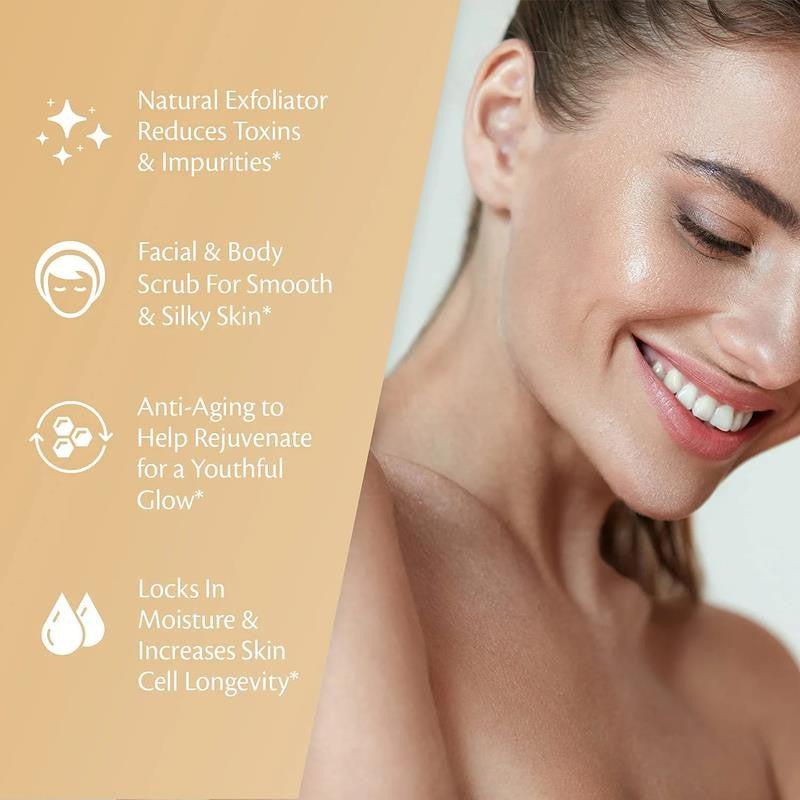 Arabica Coffee Exfoliating Body Scrub with Collagen and Stem Cell, 12 Oz
