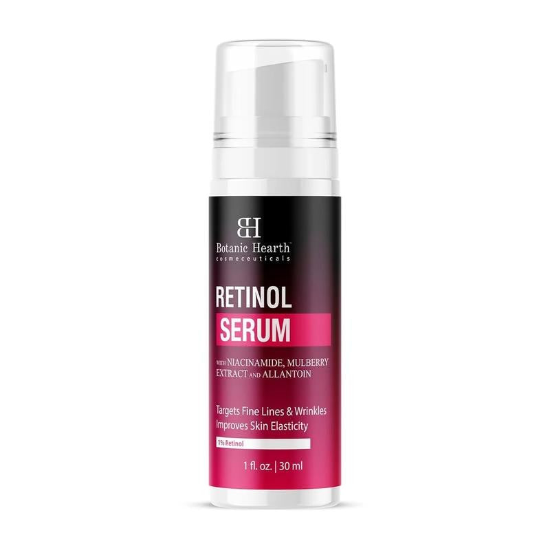 1% Retinol Serum for Face with Niacinamide, Allantoin & Mulberry Extracts | Pore