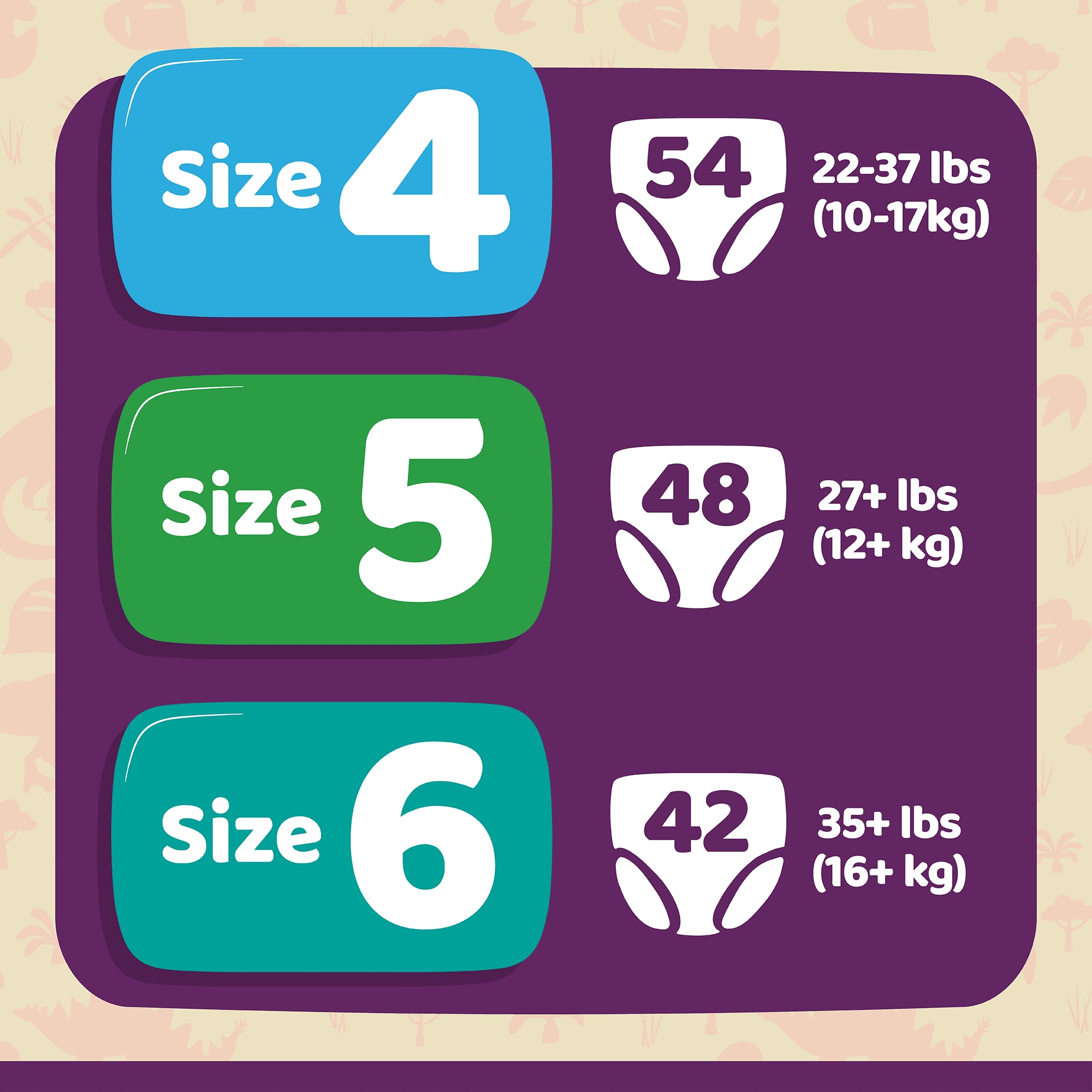 Parent'S Choice Explorer 360 Active Fit Diaper Pants, Size 4, 54 Count