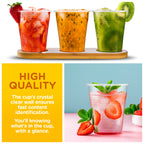 600 Pack 5 Oz Clear Plastic Drinking Cups