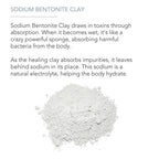 Bentonite Clay Powder for DIY Detox Body & Face Mask Pore Cleansing, (8.0 Oz) By