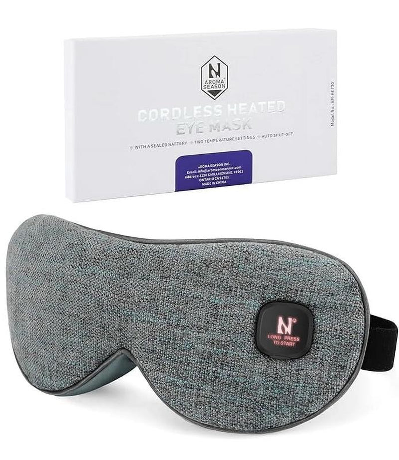 Cordless Heated Eye Mask for Dry Eyes , Warm Eye Compress for Stye Blepharitis C