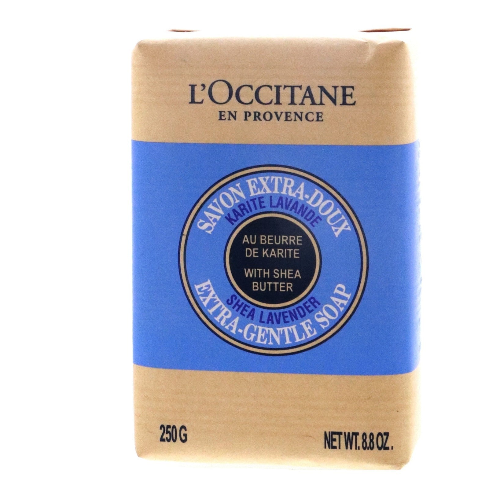 Extra-Gentle Vegetable Based Soap Enriched with Shea Butter - Lavender, 8.8 Oz.