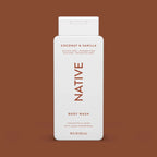 Native Body Wash, Sulfate Free, Coconut & Vanilla, for Women and Men, 18 Oz