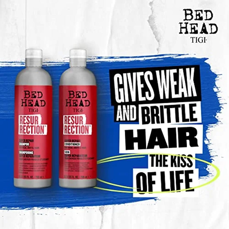 Bed Head Shampoo & Conditioner for Damaged Hair Resurrection Infused with the Re