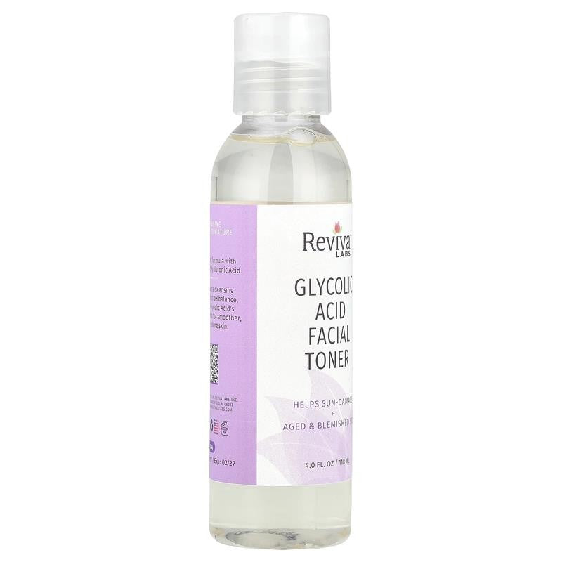 Glycolic Acid Facial Toner 4 Fl Oz Liq