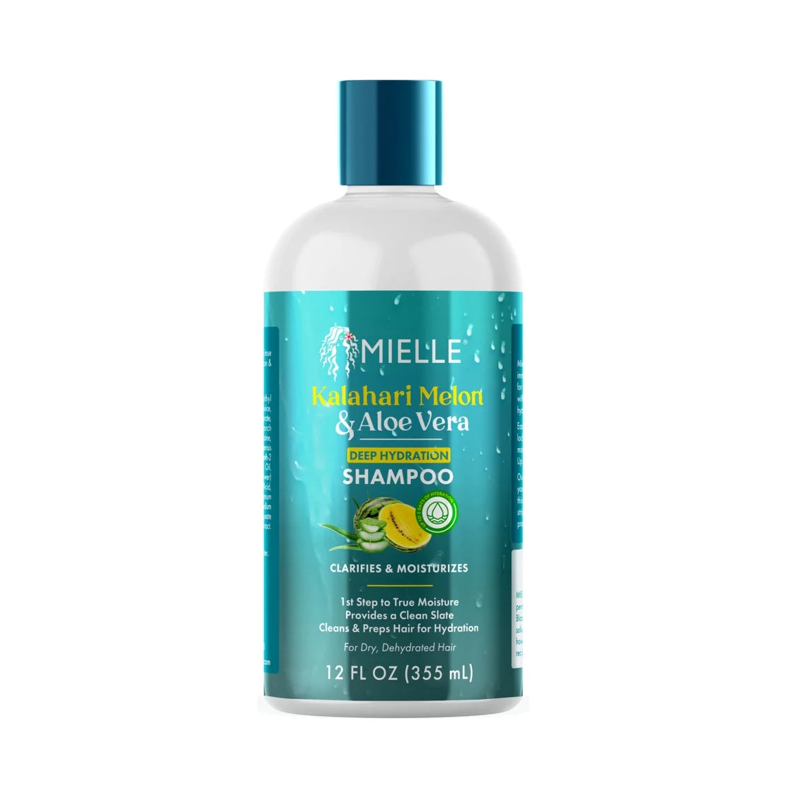 Mielle Kalahari Melon and Aloe Veradeep Hydration Shampoo 12 Oz.