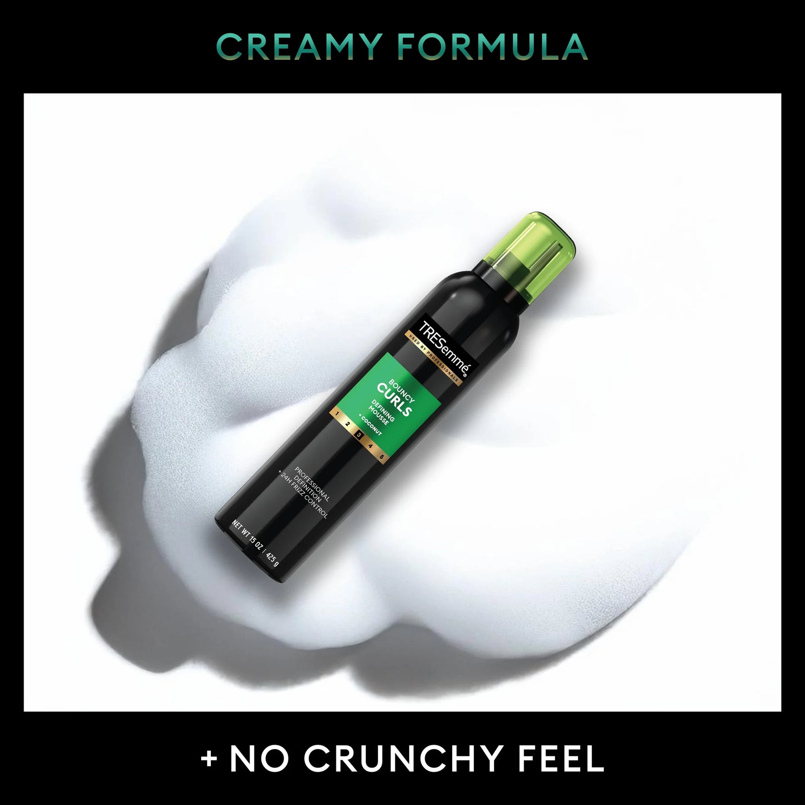Bouncy Curls Mousse with 24H Control & Definition, 15 Oz