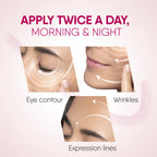 Eye Anti-Wrinkle Cream Antiaging for Face with Peptides and Micronized Vitamins