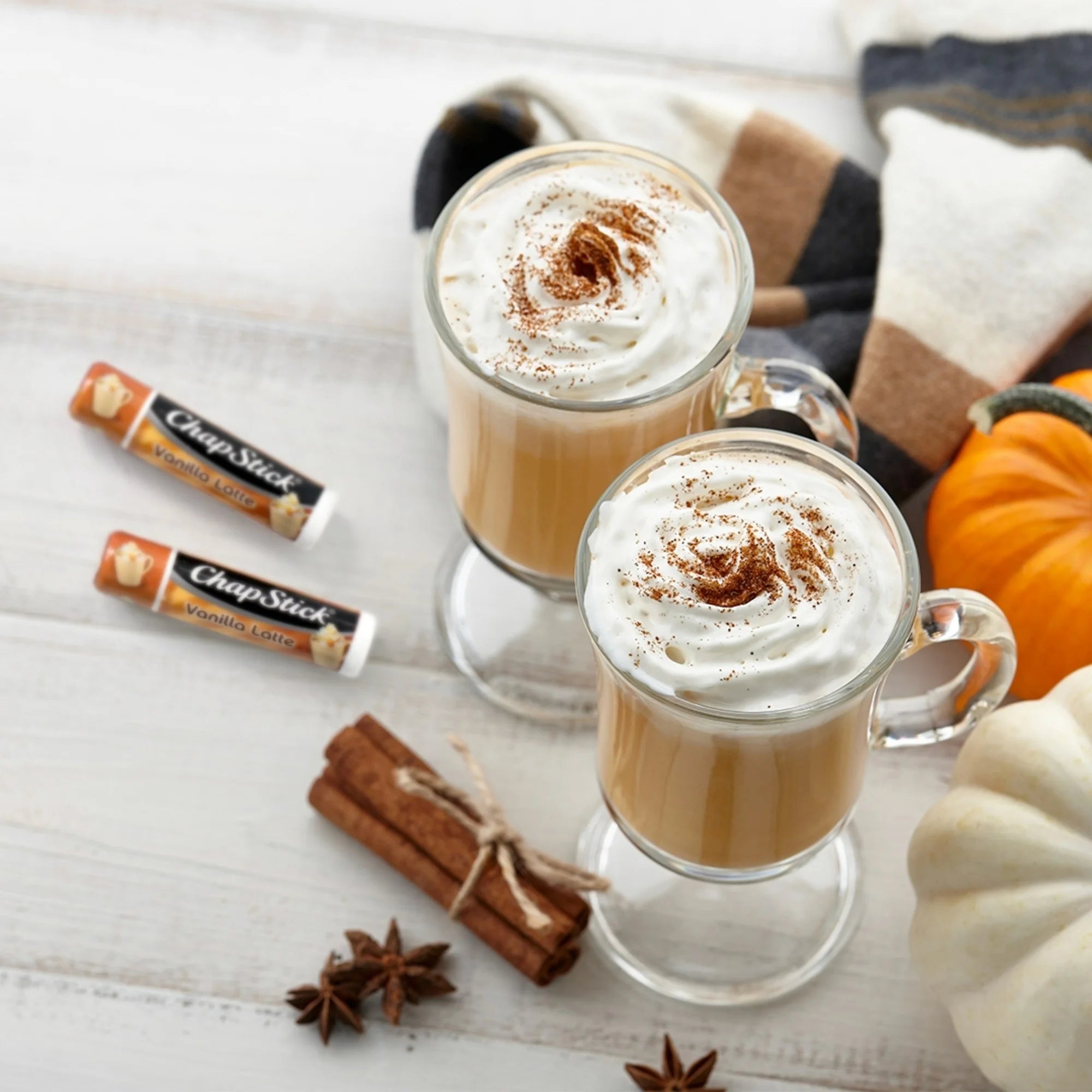 Chapstick Vanilla Latte Flavored Lip Balm Tube - 0.15 Oz
