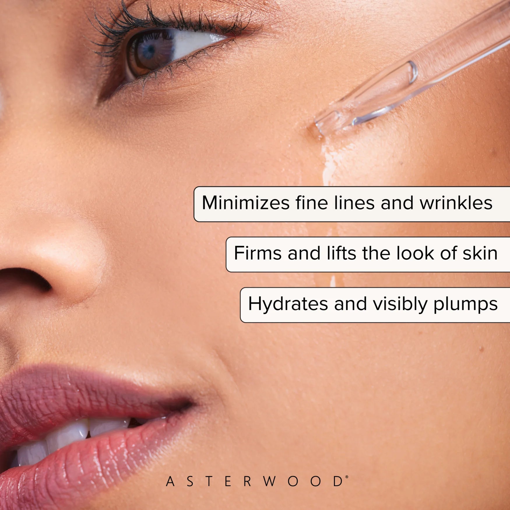 Asterwood Triple Repair Matrixyl 3000 + Argireline + Hyaluronic Acid + Organic Vitamin C Serum for Face; Anti-Aging Face Serum, Anti-Wrinkle Serum, Facial Skin Serum Skin Care, 29Ml/1 Oz