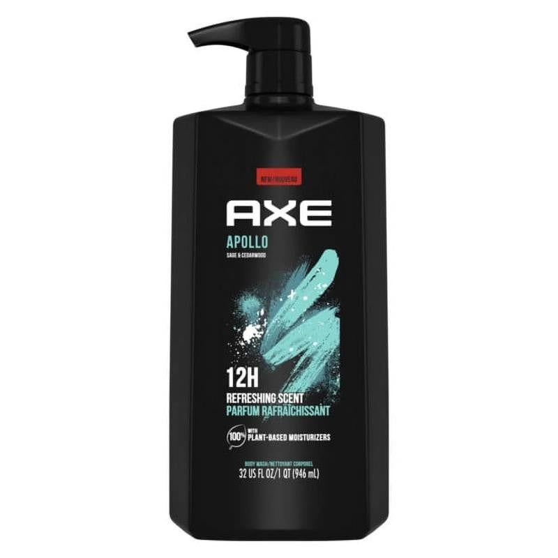 Apollo Refreshing Daily Use Men'S Body Wash, Sage and Cedarwood, 32 Fl Oz