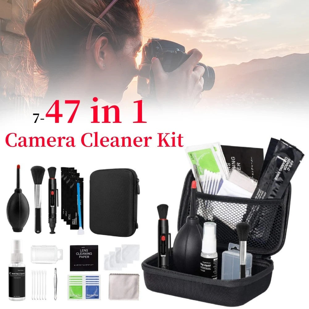 7-47PCS Camera Cleaner Kit DSLR Lens Digital Camera Sensor Cleaning Set for Sony